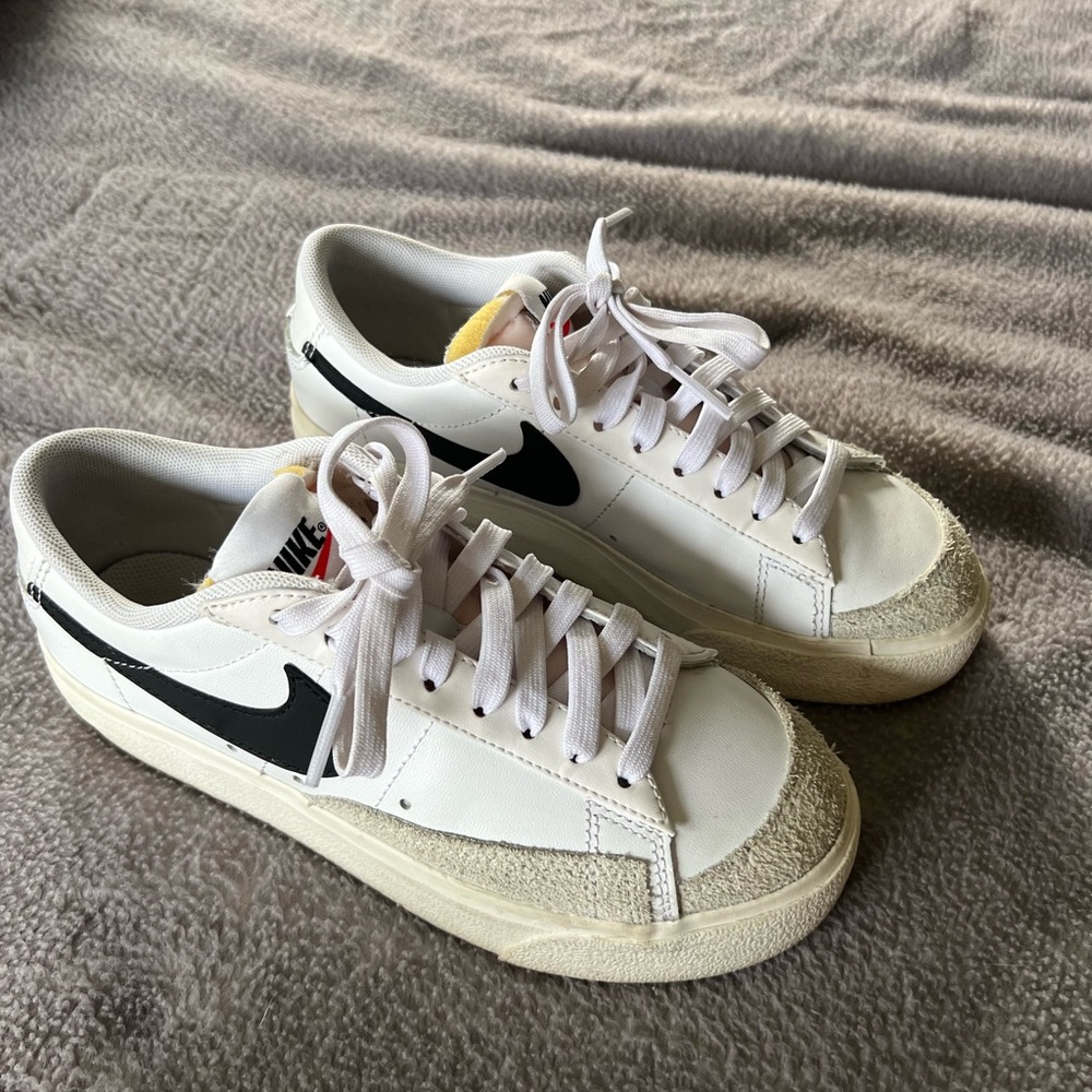 nike platform blazers